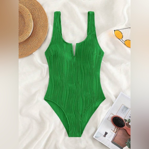 SHEIN Swim Green Shein Bathing Suit Poshmark